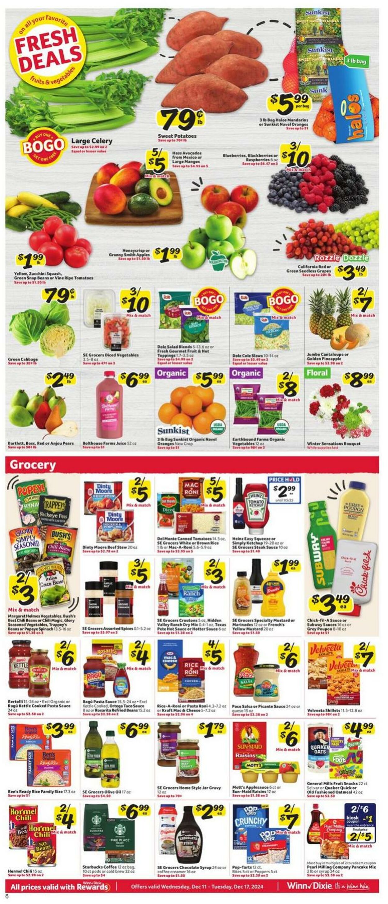 Weekly ad Winn-Dixie 12/11/2024 - 12/17/2024