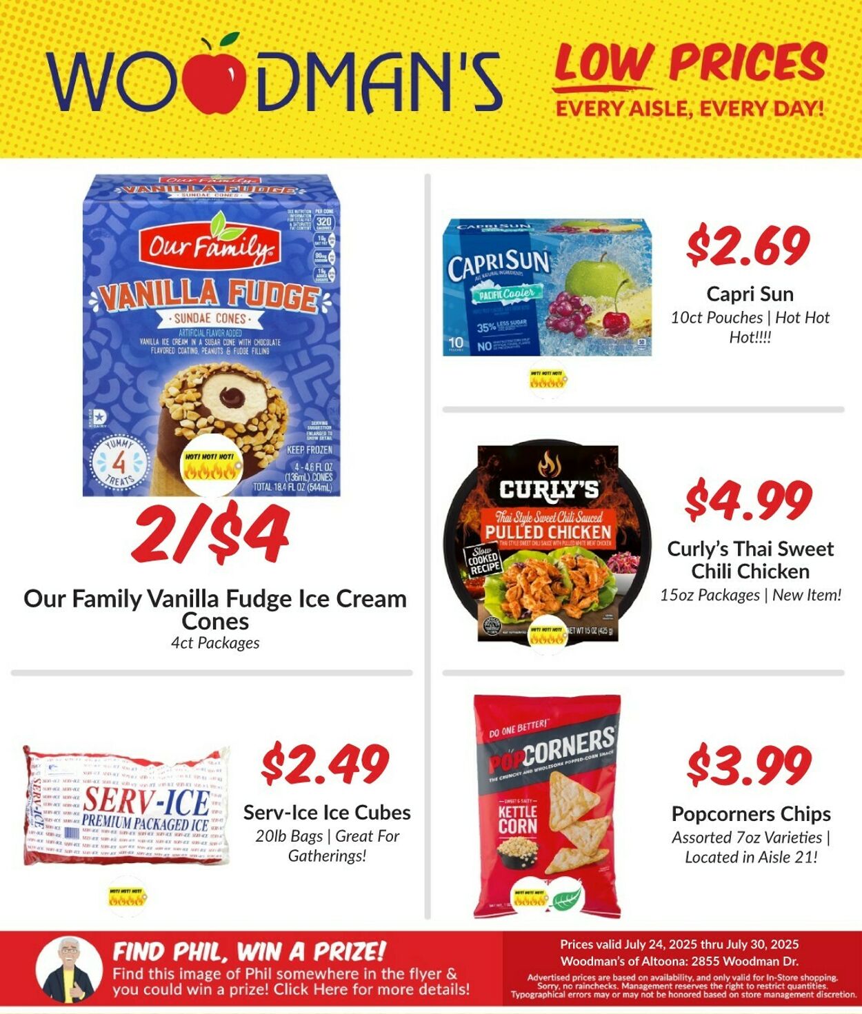 Weekly ad Woodman's Market 07/24/2025 - 07/30/2025