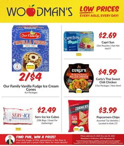 Weekly ad Woodman's Market 07/24/2025 - 07/30/2025