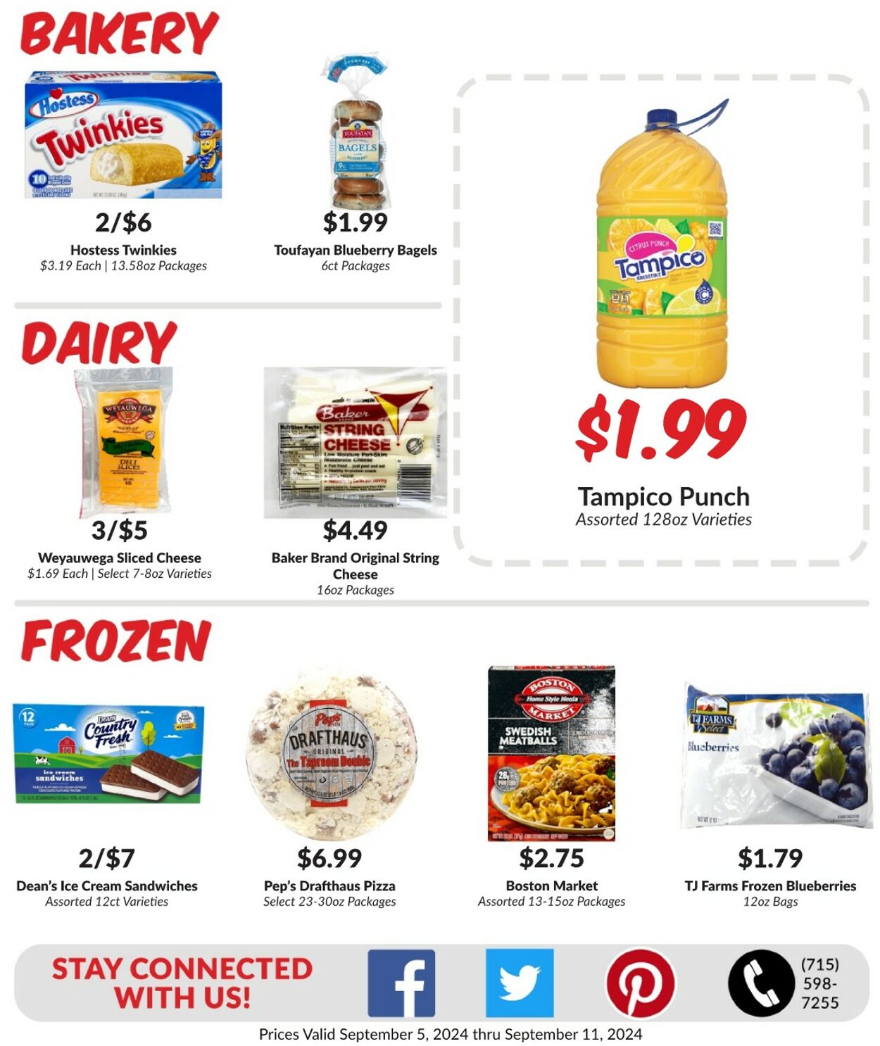 Weekly ad Woodman's Market 09/05/2024 - 09/11/2024