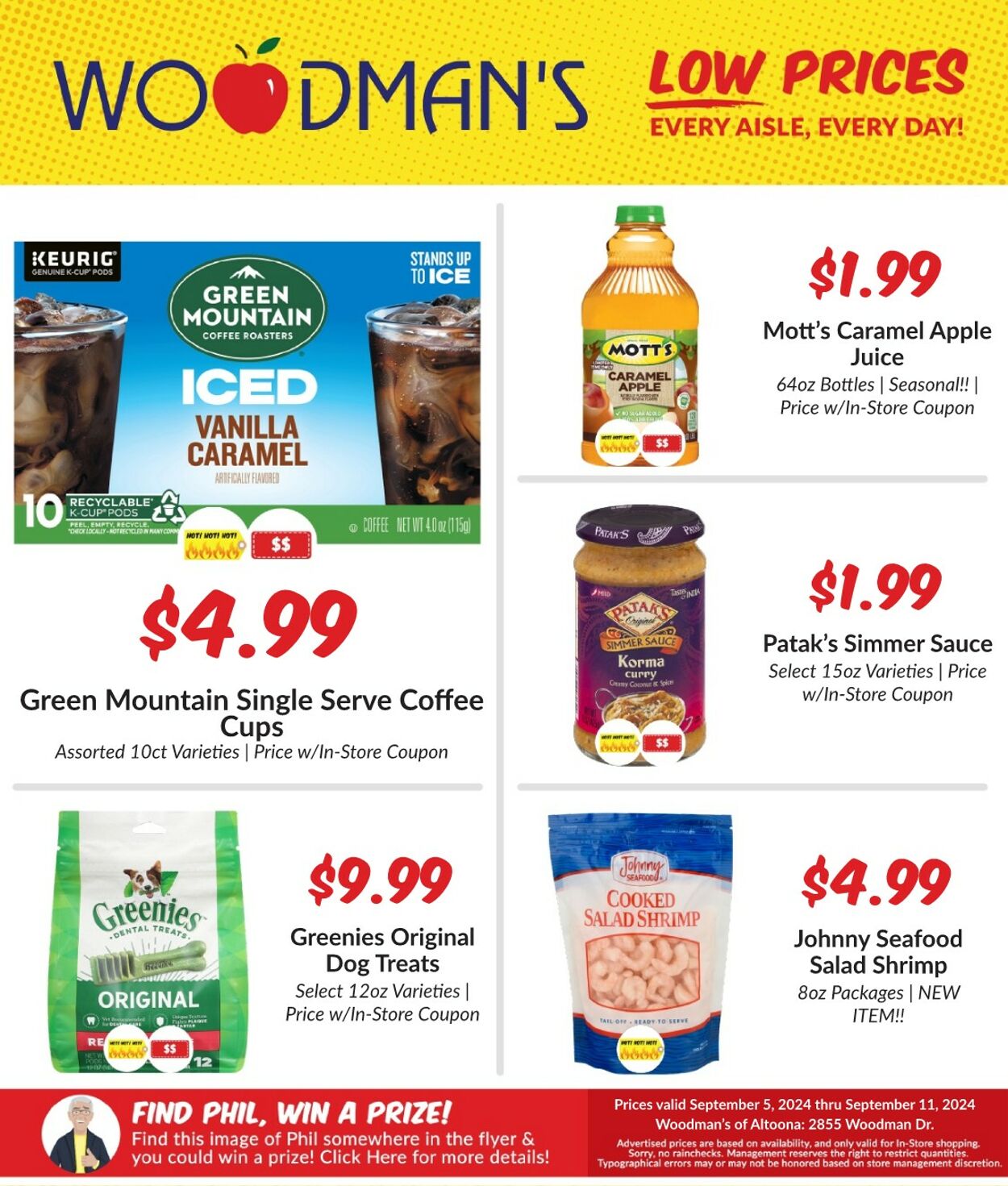 Weekly ad Woodman's Market 09/05/2024 - 09/11/2024