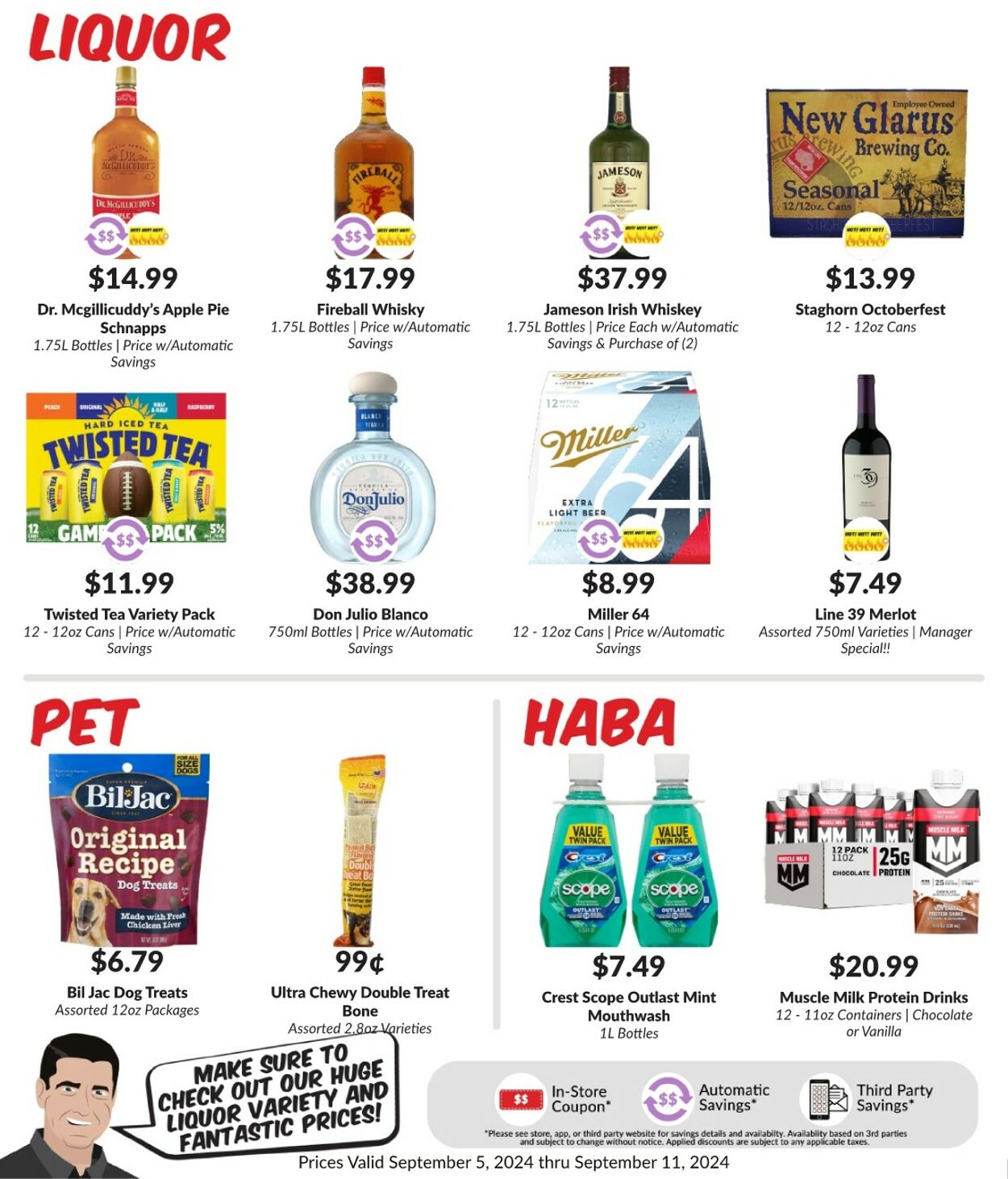 Weekly ad Woodman's Market 09/05/2024 - 09/11/2024