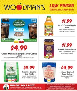 Weekly ad Woodman's Market 08/01/2024 - 08/07/2024