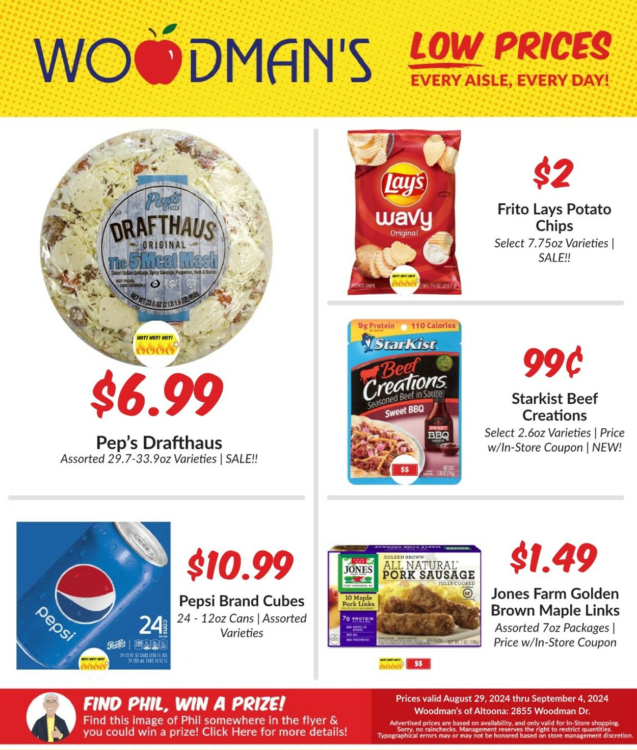 Weekly ad Woodman's Market 08/29/2024 - 09/04/2024