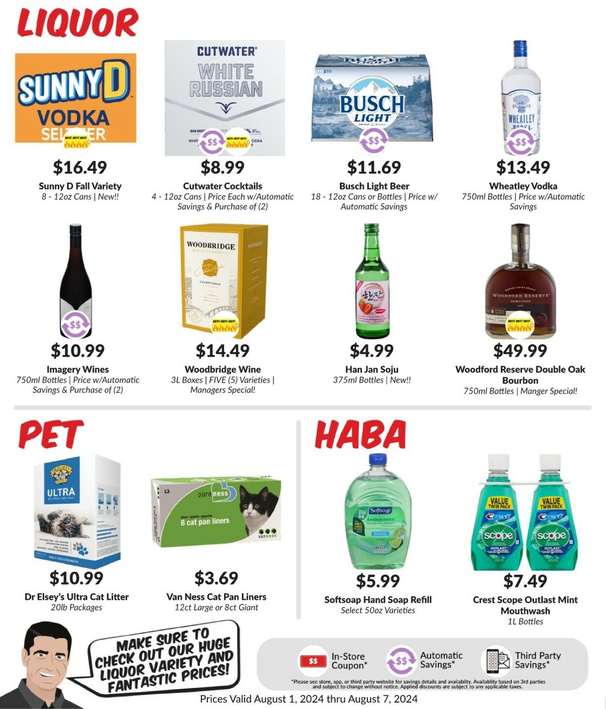 Weekly ad Woodman's Market 08/01/2024 - 08/07/2024