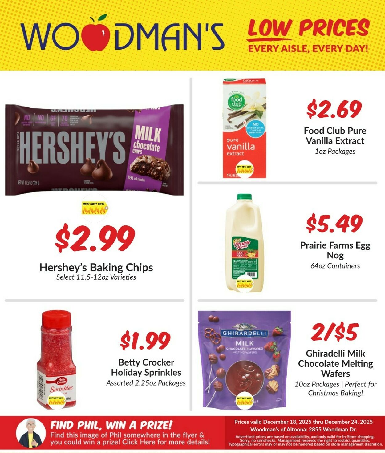 Weekly ad Woodman's Market 12/18/2025 - 12/24/2025