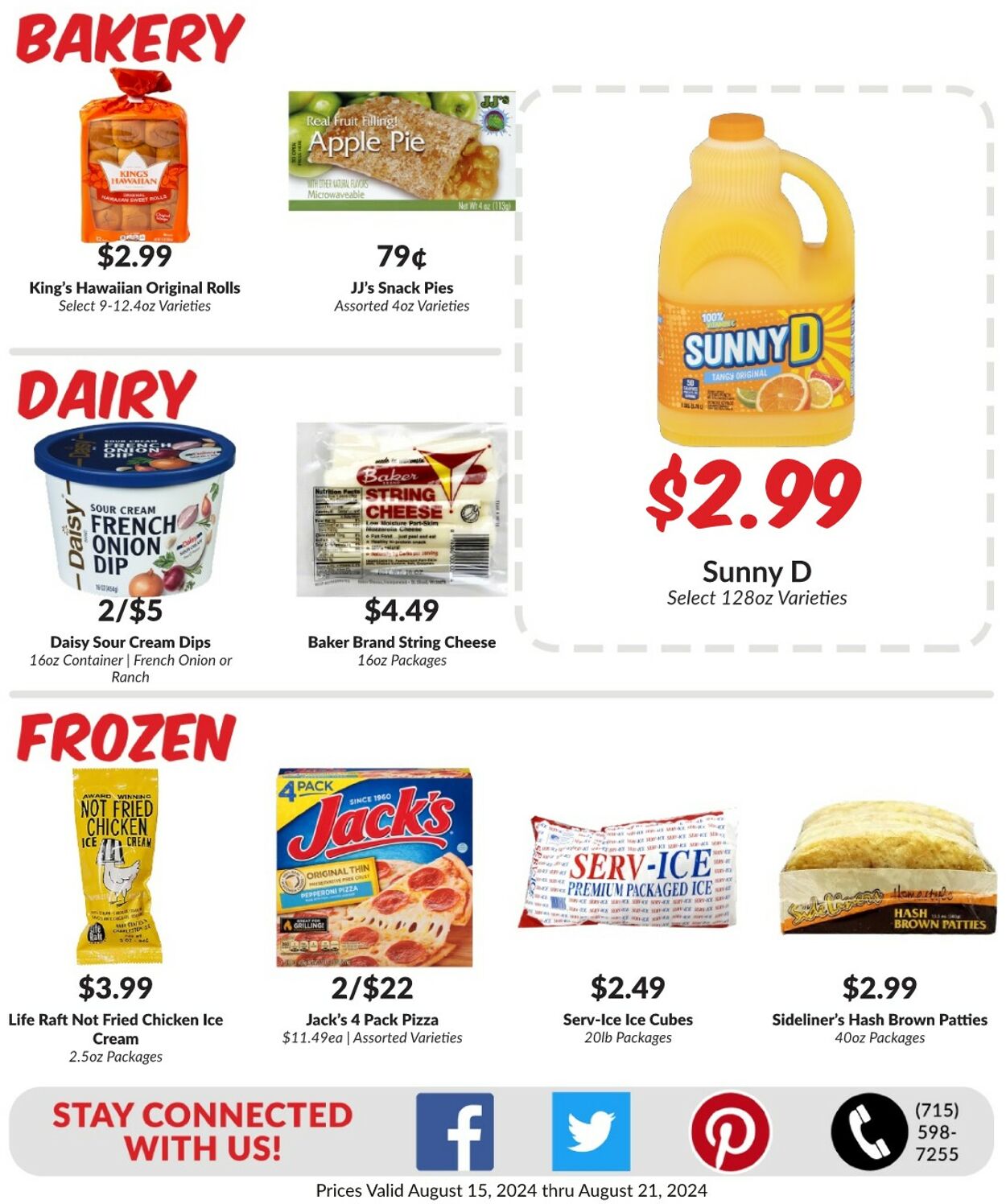 Weekly ad Woodman's Market 08/15/2024 - 08/21/2024