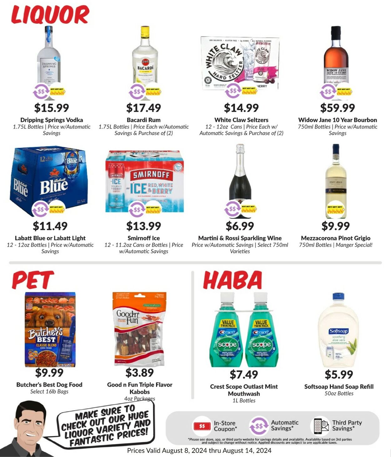 Weekly ad Woodman's Market 08/08/2024 - 08/14/2024