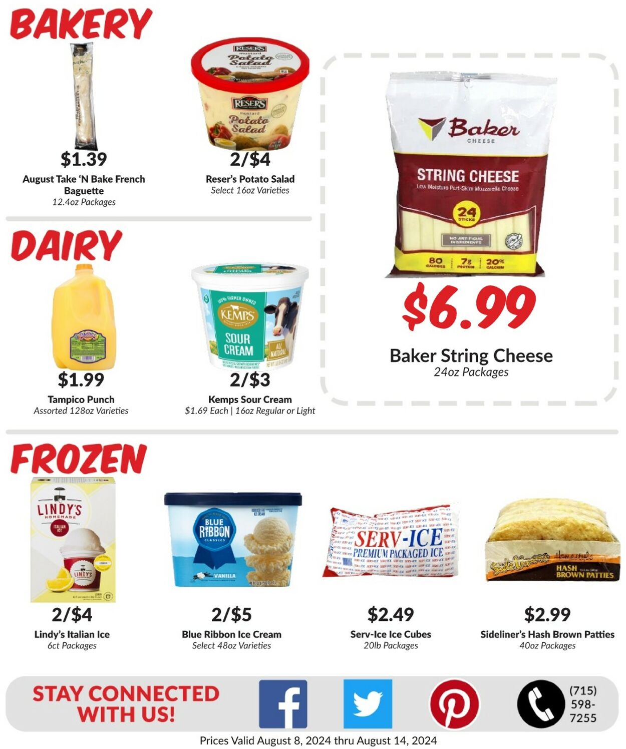 Weekly ad Woodman's Market 08/08/2024 - 08/14/2024