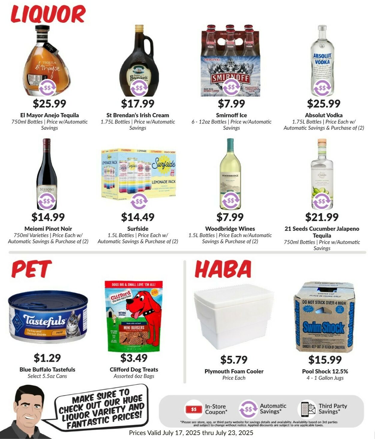 Weekly ad Woodman's Market 07/17/2025 - 07/23/2025