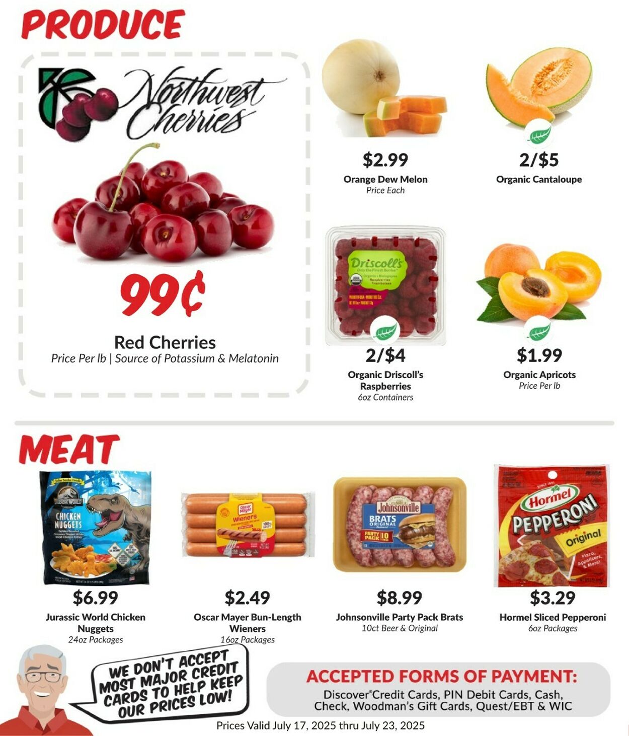 Weekly ad Woodman's Market 07/17/2025 - 07/23/2025