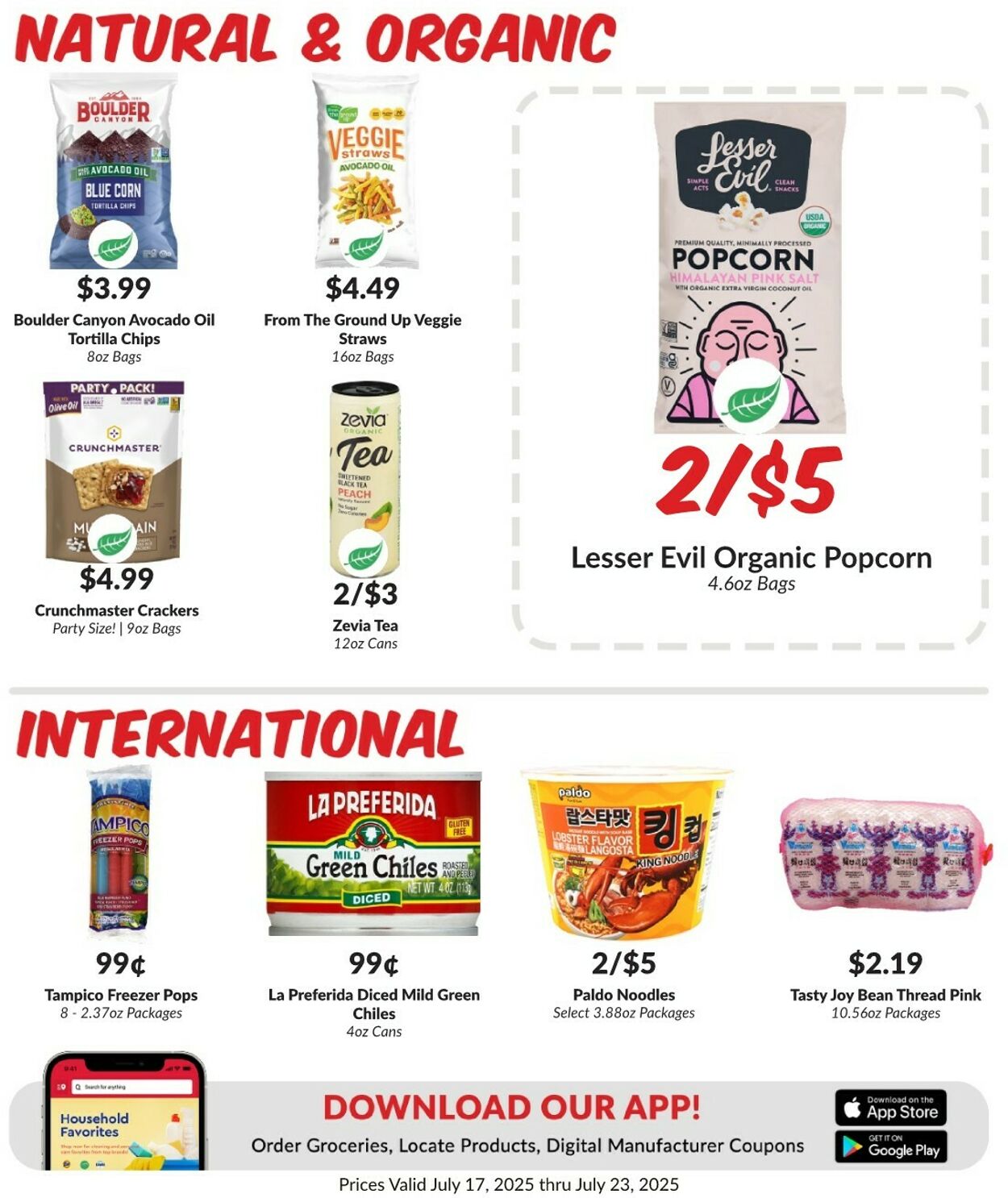 Weekly ad Woodman's Market 07/17/2025 - 07/23/2025