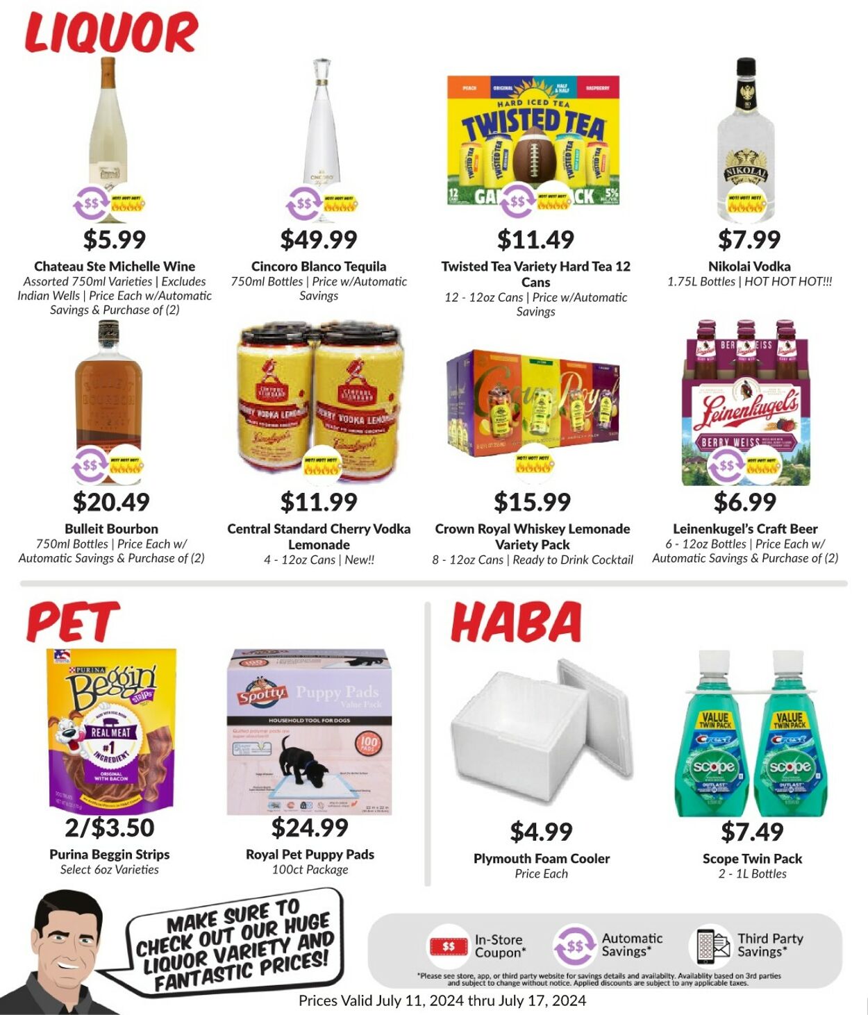 Weekly ad Woodman's Market 07/11/2024 - 07/17/2024