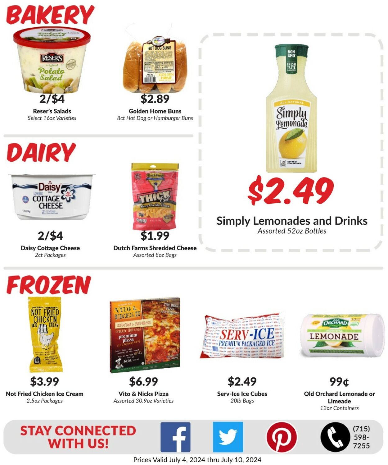 Weekly ad Woodman's Market 07/04/2024 - 07/10/2024