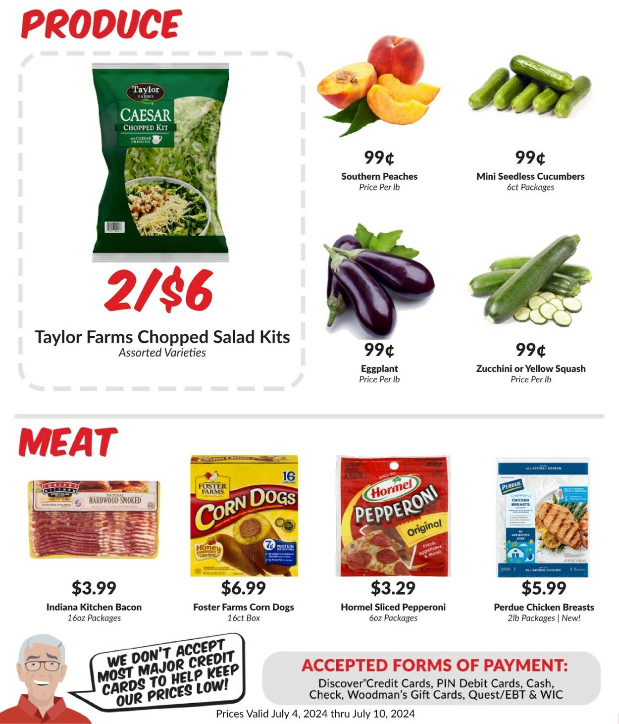 Weekly ad Woodman's Market 07/04/2024 - 07/10/2024