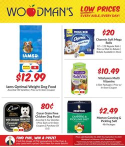 Weekly ad Woodman's Market 09/12/2024 - 09/18/2024