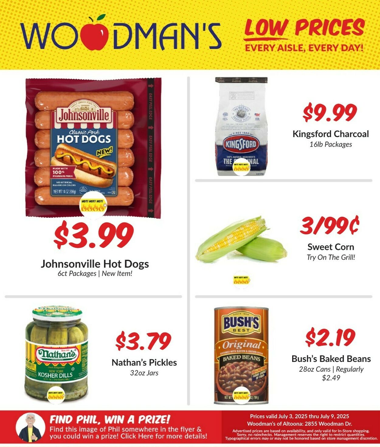 Weekly ad Woodman's Market 07/03/2025 - 07/09/2025