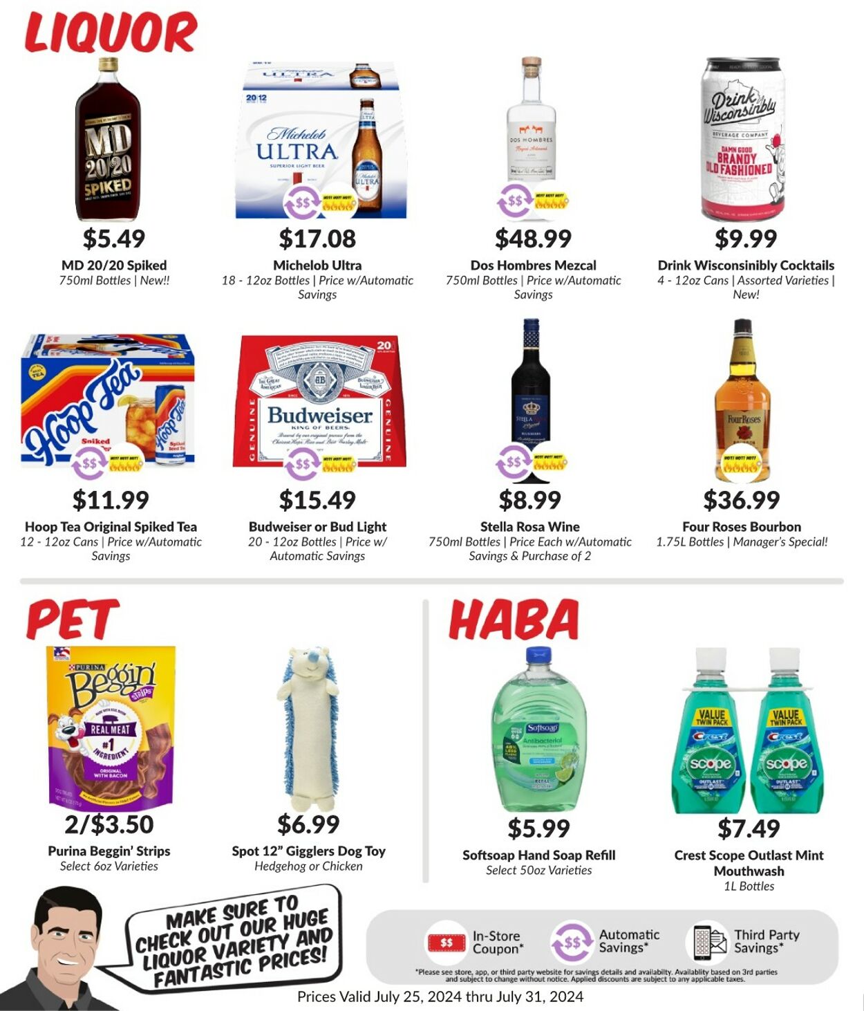 Weekly ad Woodman's Market 07/25/2024 - 07/31/2024