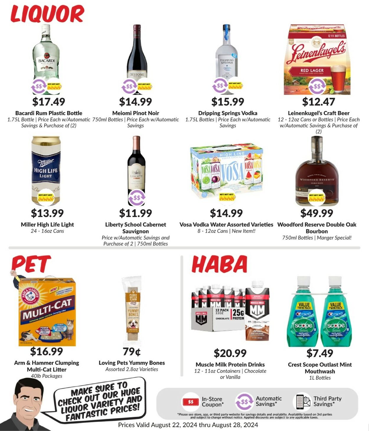 Weekly ad Woodman's Market 08/22/2024 - 08/28/2024