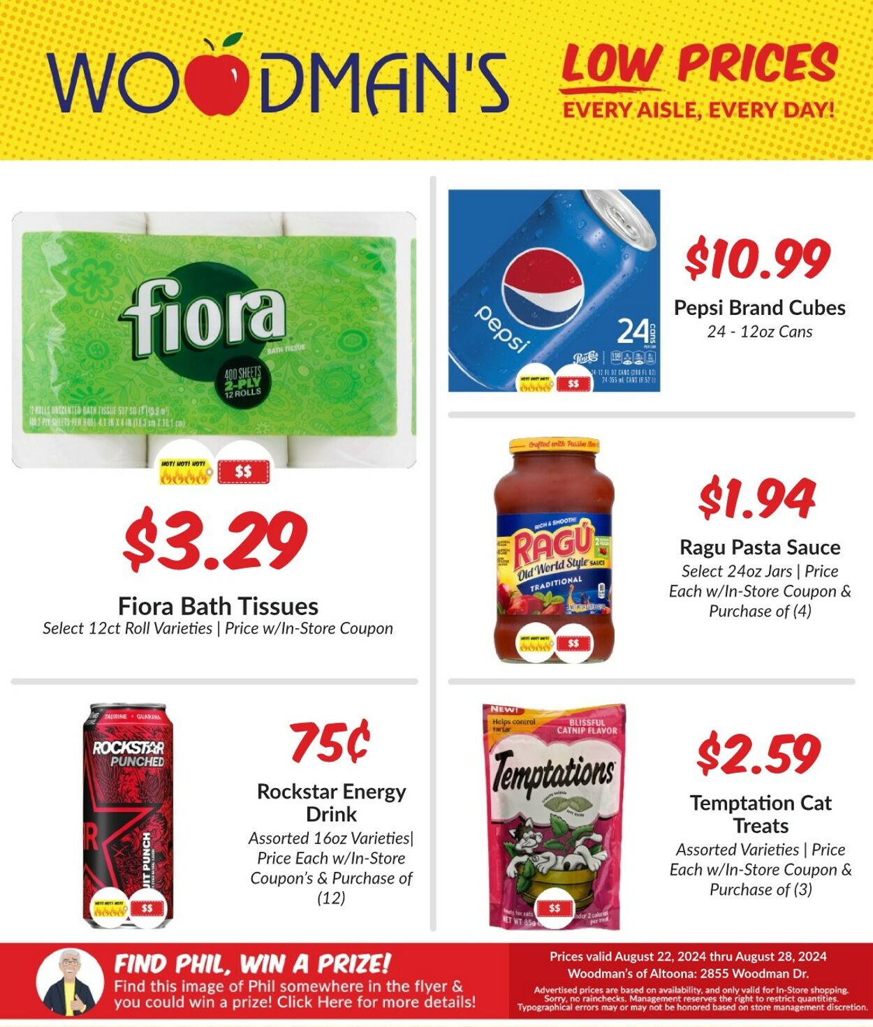 Weekly ad Woodman's Market 08/22/2024 - 08/28/2024