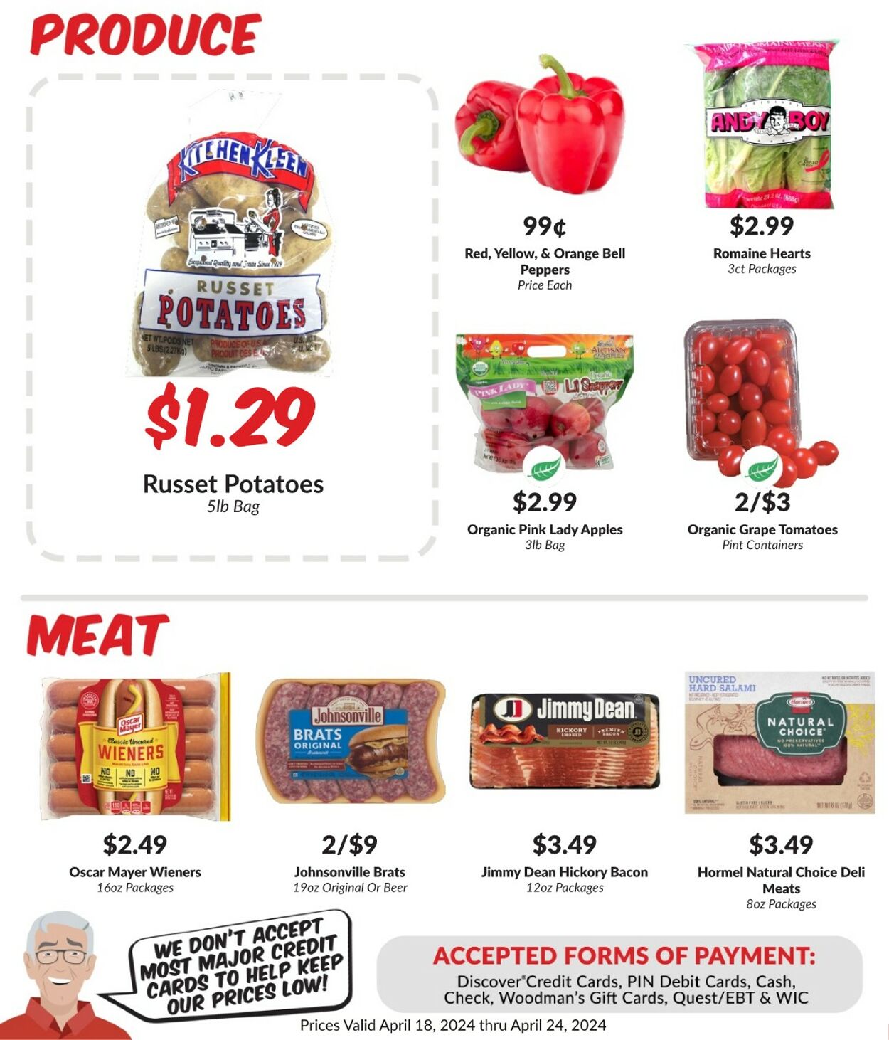 Weekly ad Woodman's Market 04/18/2024 - 04/24/2024