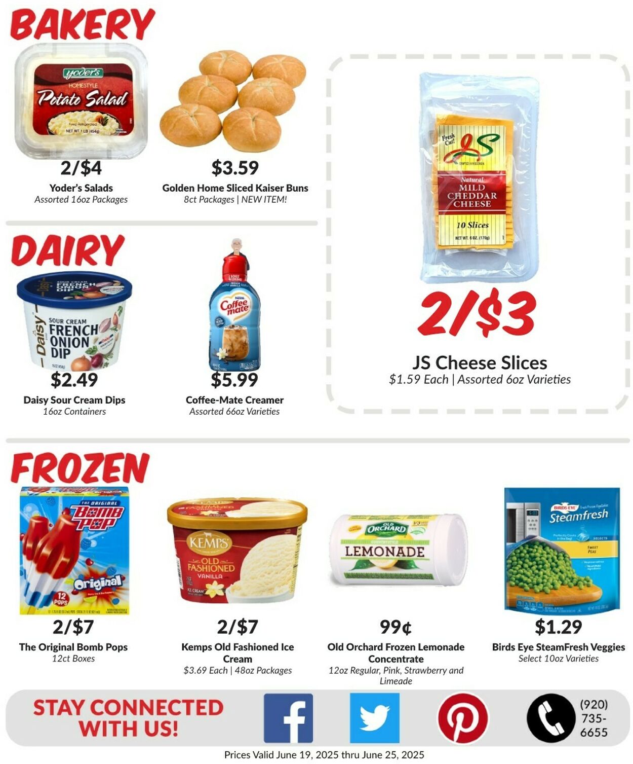 Weekly ad Woodman's Market 06/19/2025 - 06/25/2025