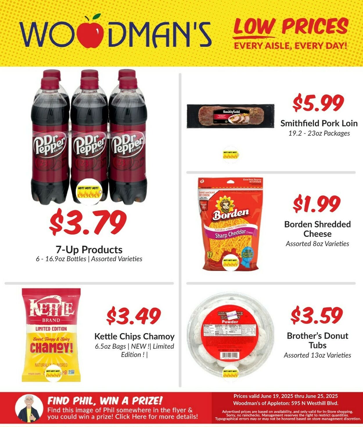 Weekly ad Woodman's Market 06/19/2025 - 06/25/2025