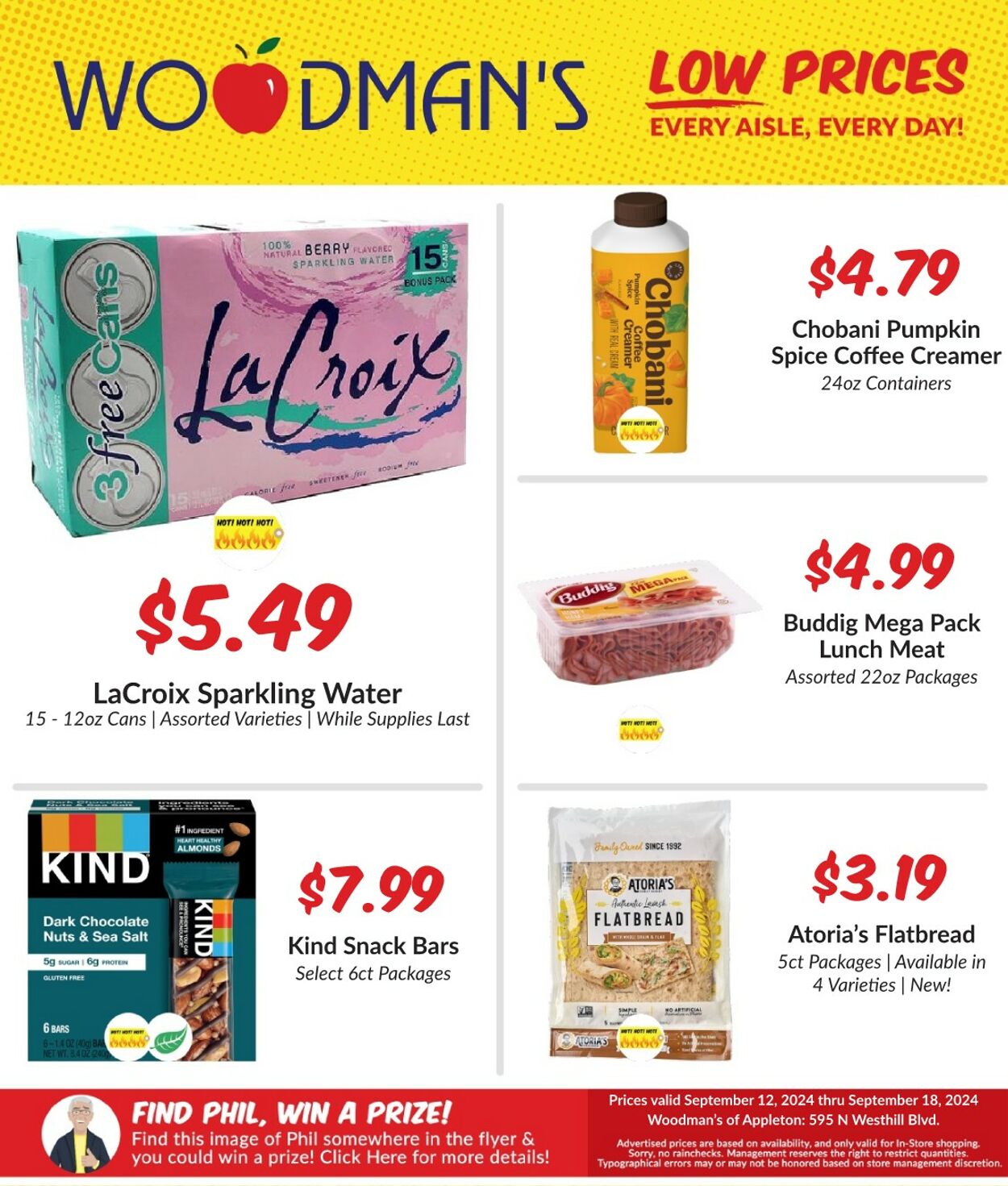 Weekly ad Woodman's Market 09/12/2024 - 09/18/2024