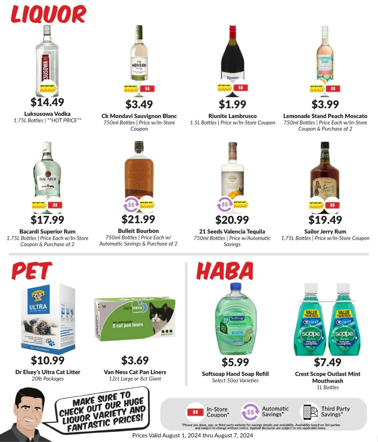 Weekly ad Woodman's Market 08/01/2024 - 08/07/2024