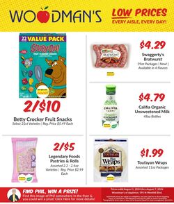 Weekly ad Woodman's Market 08/01/2024 - 08/07/2024