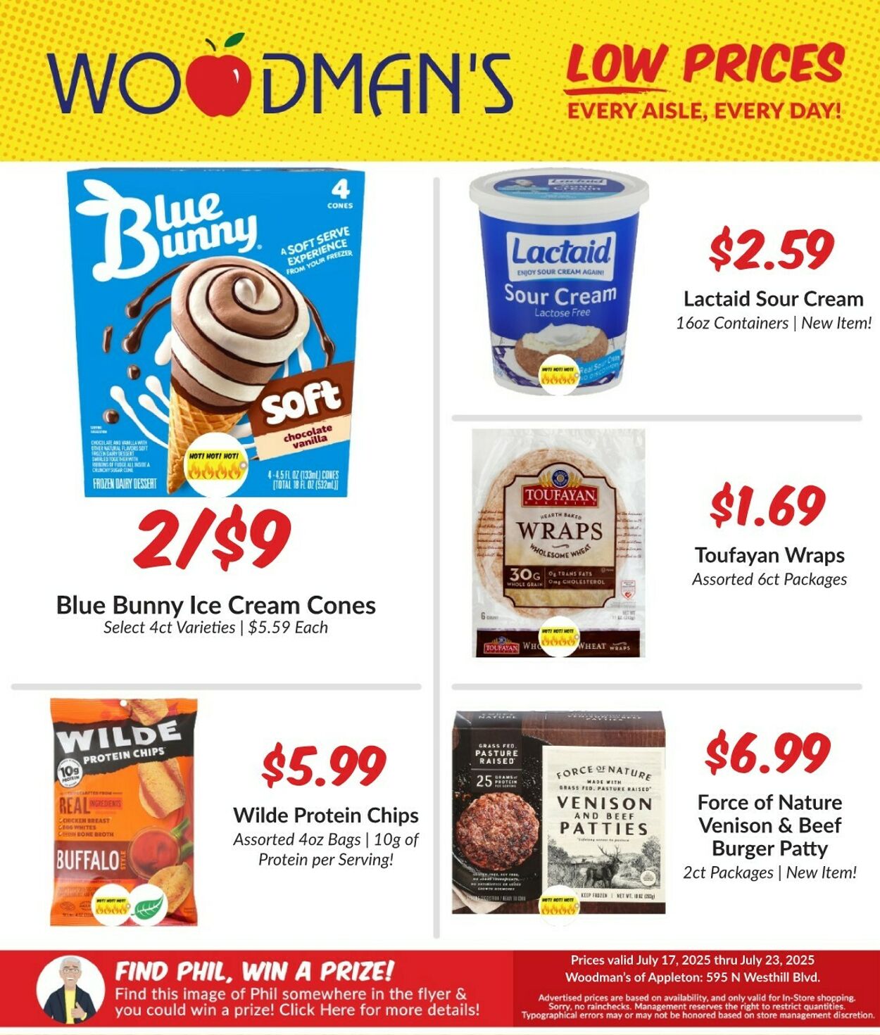 Weekly ad Woodman's Market 07/17/2025 - 07/23/2025
