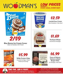 Weekly ad Woodman's Market 07/17/2025 - 07/23/2025