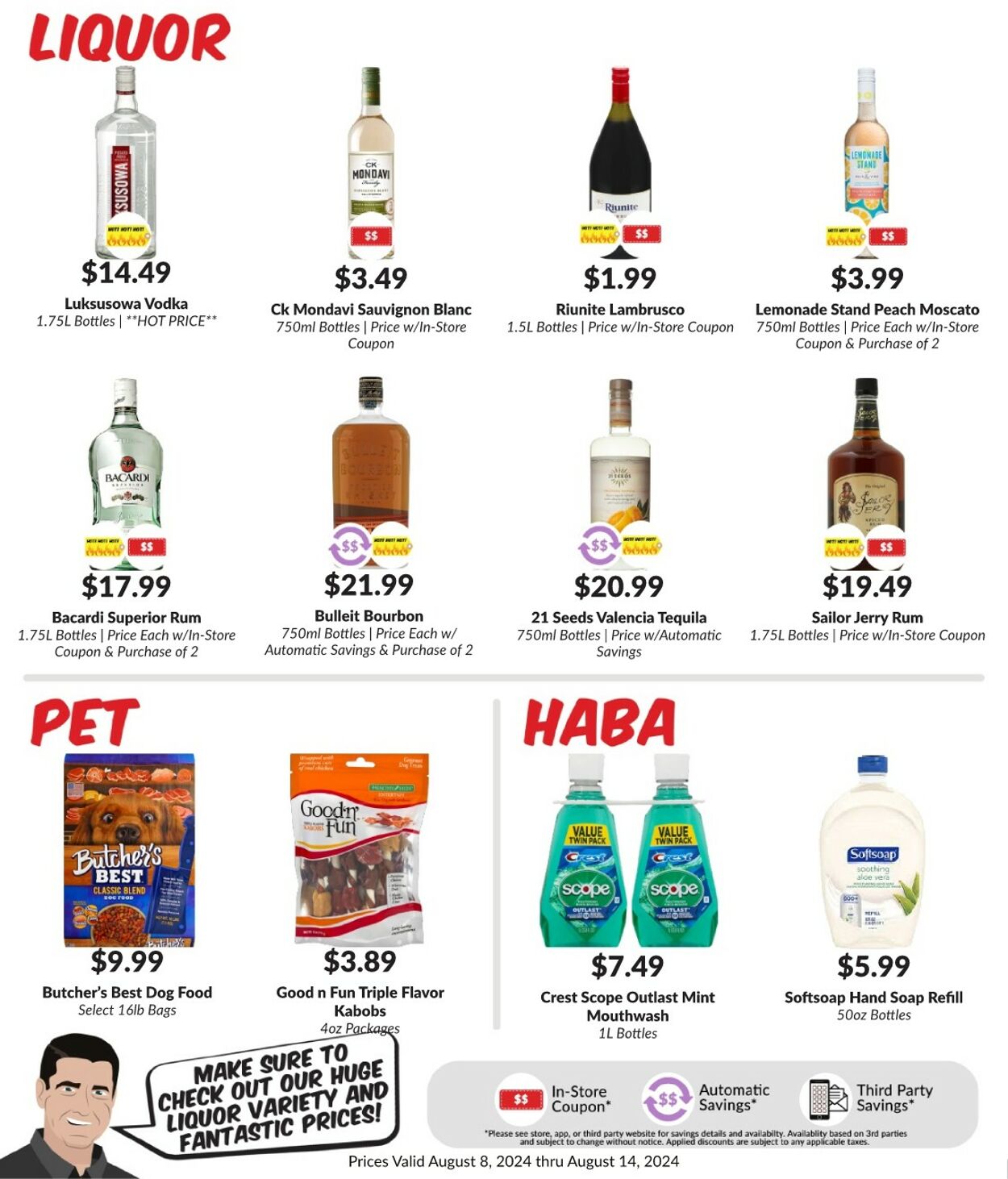 Weekly ad Woodman's Market 08/08/2024 - 08/14/2024