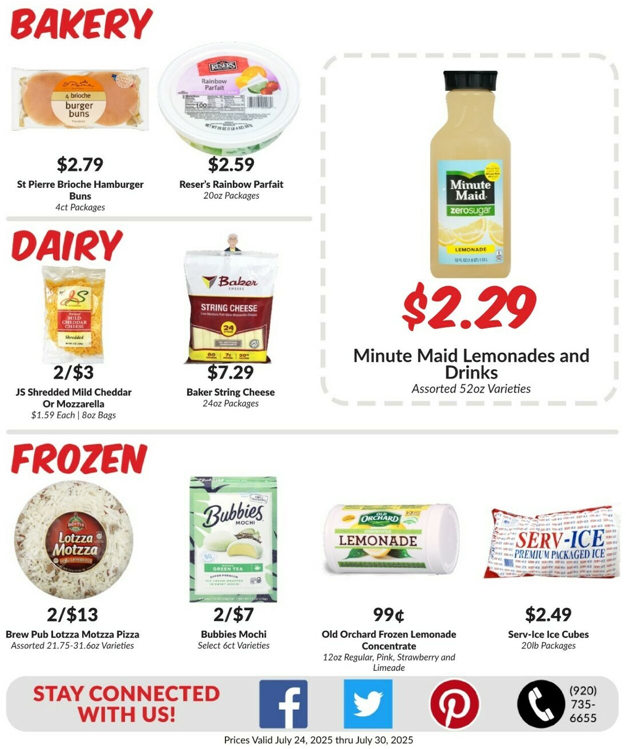 Weekly ad Woodman's Market 07/24/2025 - 07/30/2025