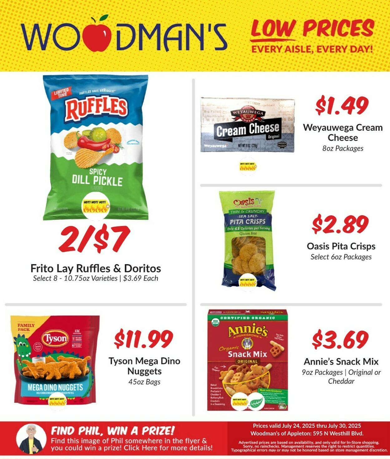 Weekly ad Woodman's Market 07/24/2025 - 07/30/2025