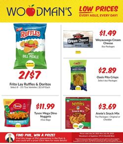 Weekly ad Woodman's Market 07/24/2025 - 07/30/2025