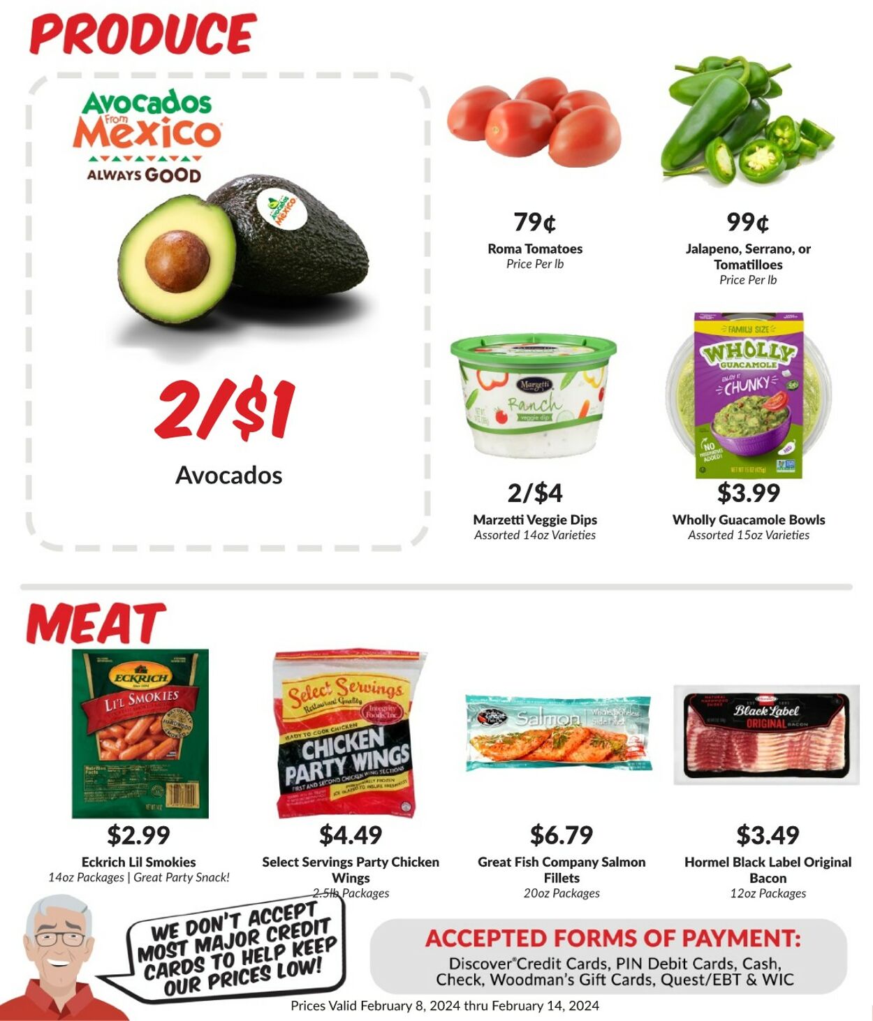 Weekly ad Woodman's Market 02/08/2024 - 02/14/2024