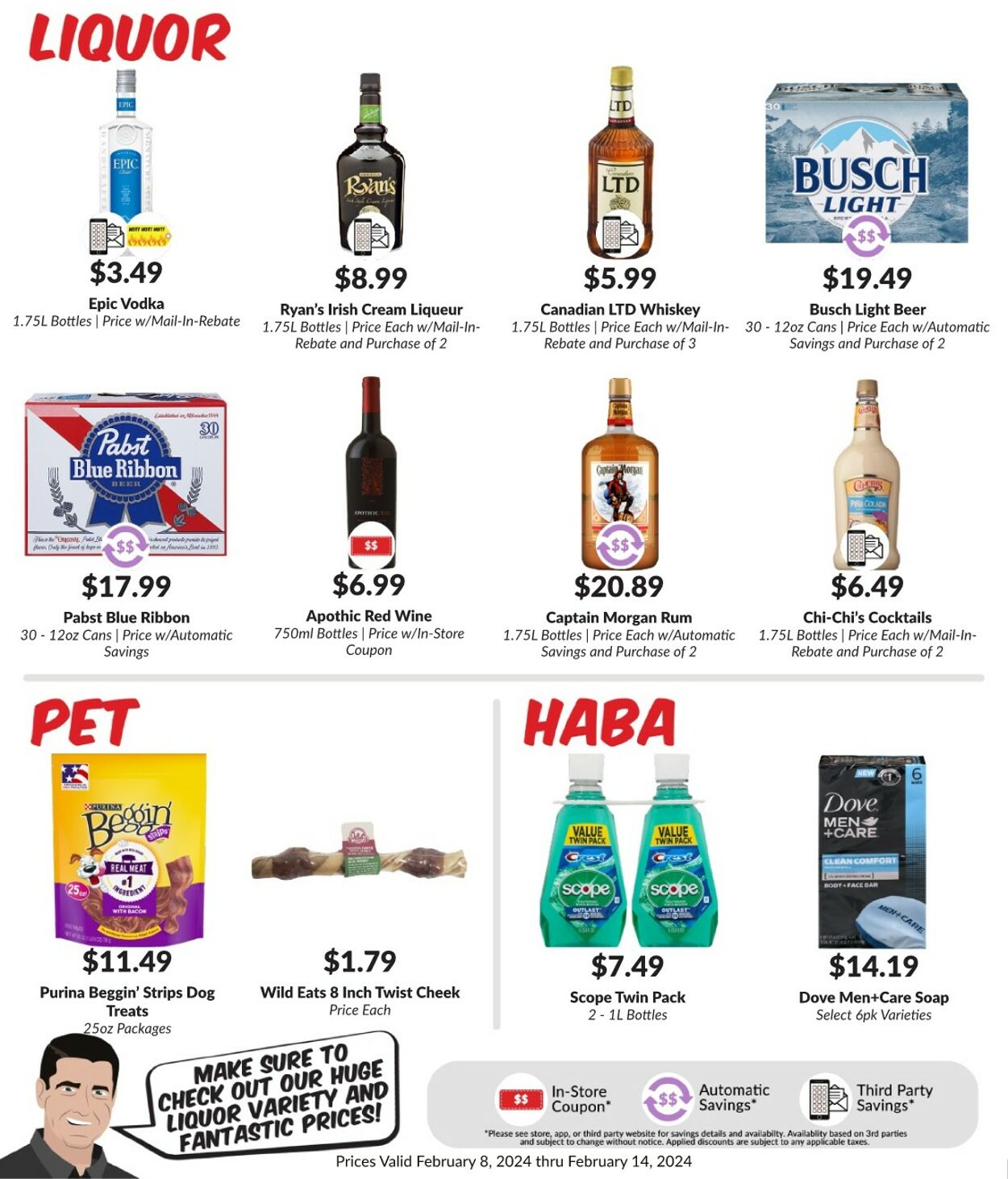 Weekly ad Woodman's Market 02/08/2024 - 02/14/2024