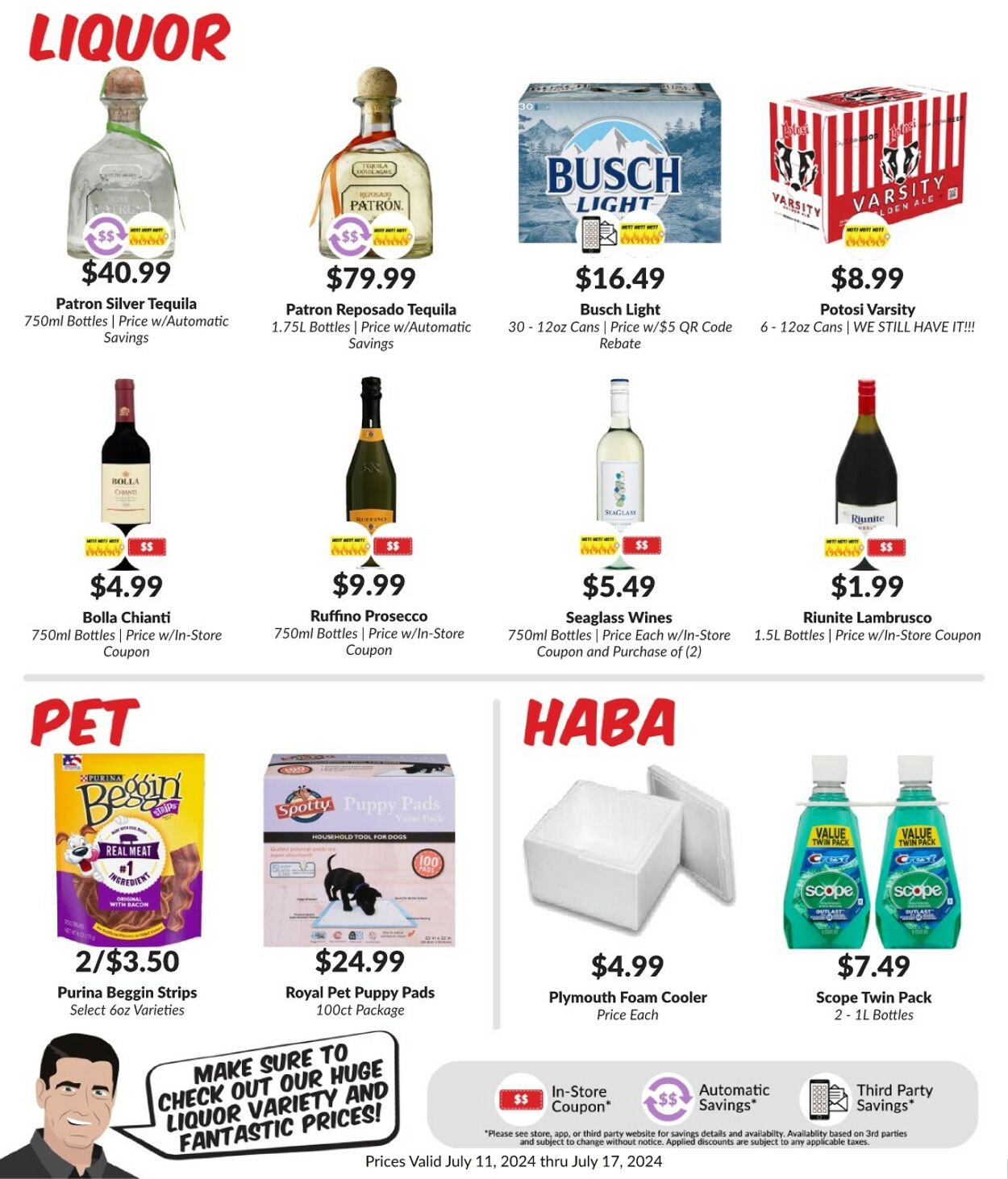 Weekly ad Woodman's Market 07/11/2024 - 07/17/2024