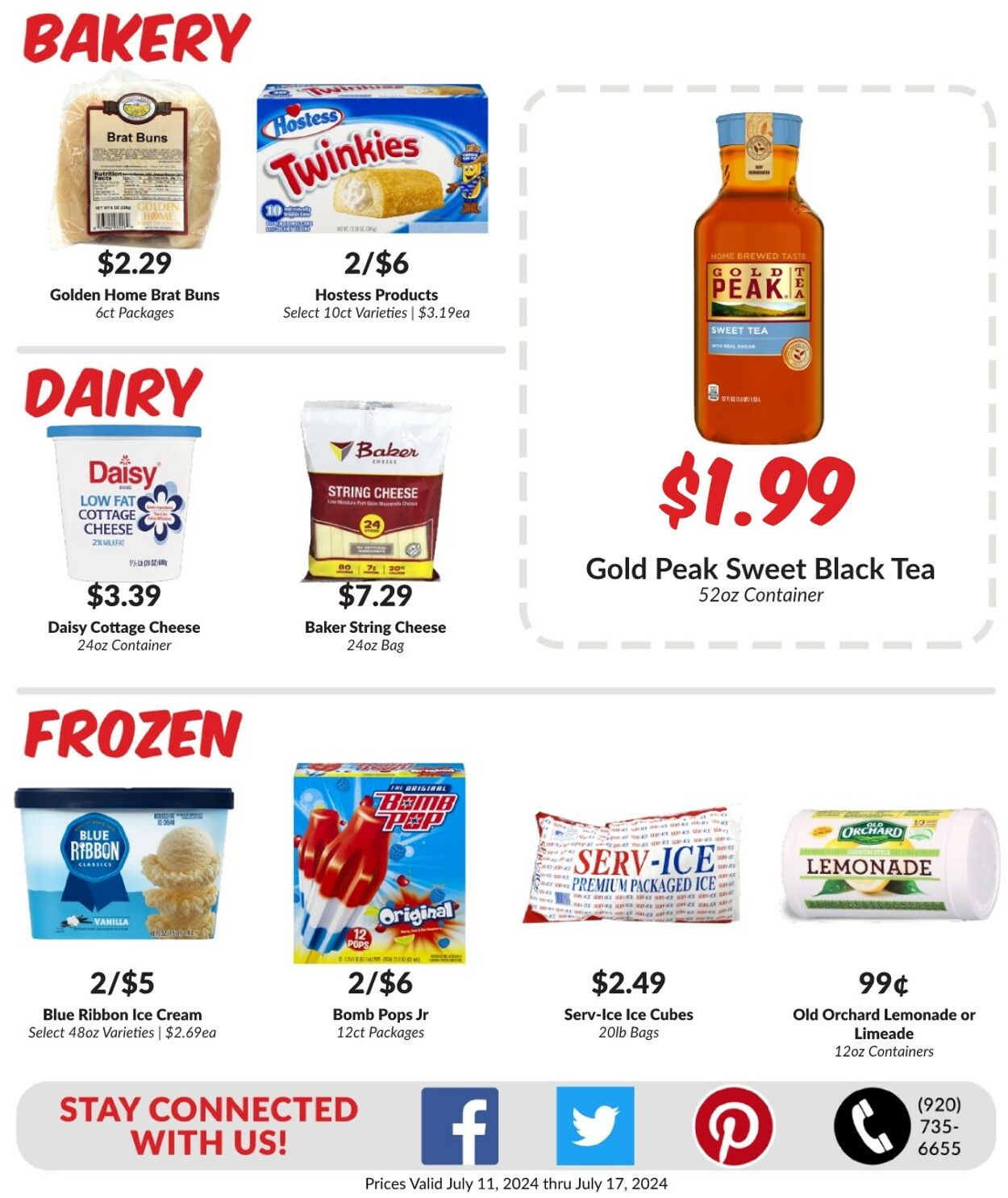 Weekly ad Woodman's Market 07/11/2024 - 07/17/2024