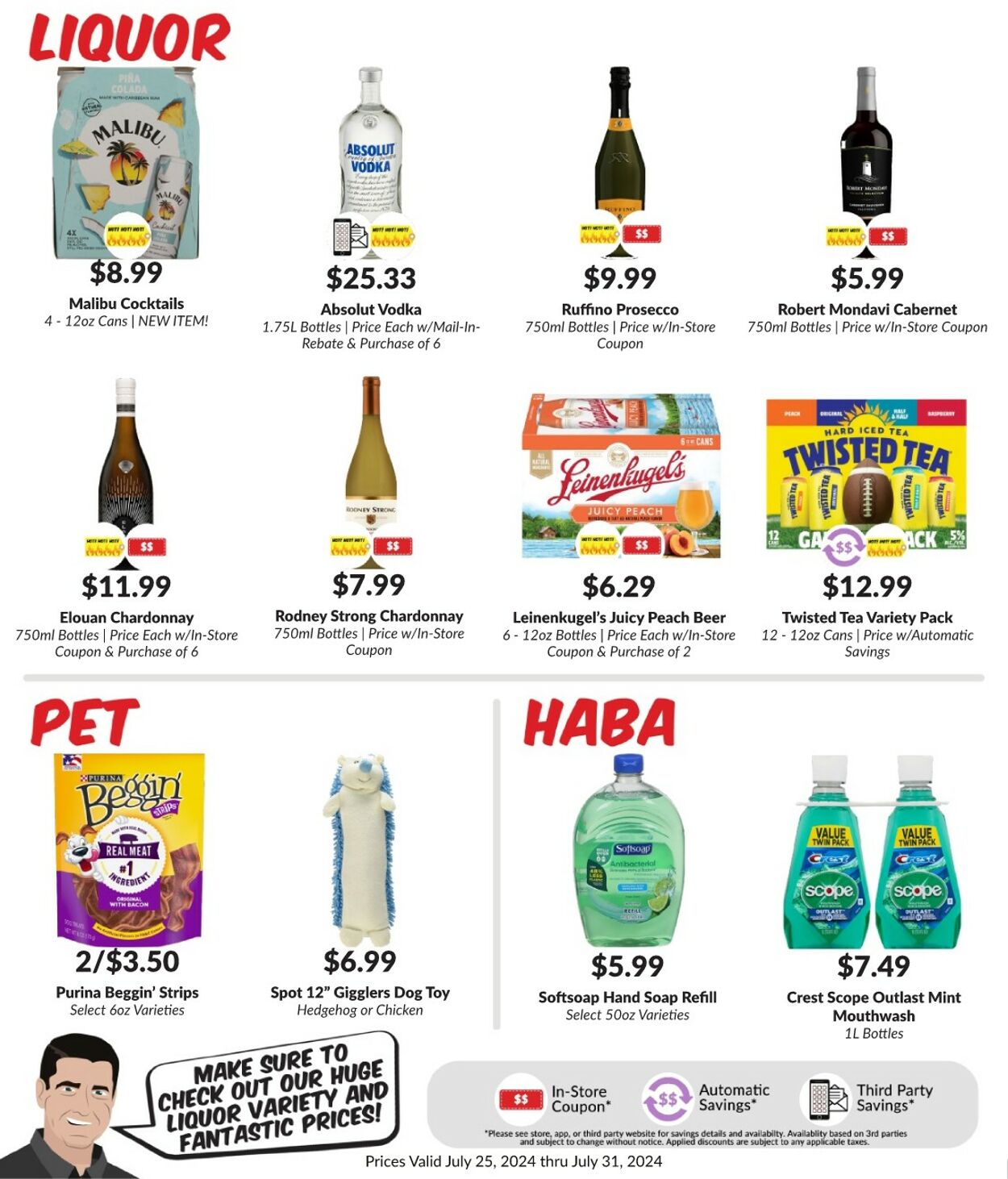 Weekly ad Woodman's Market 07/25/2024 - 07/31/2024