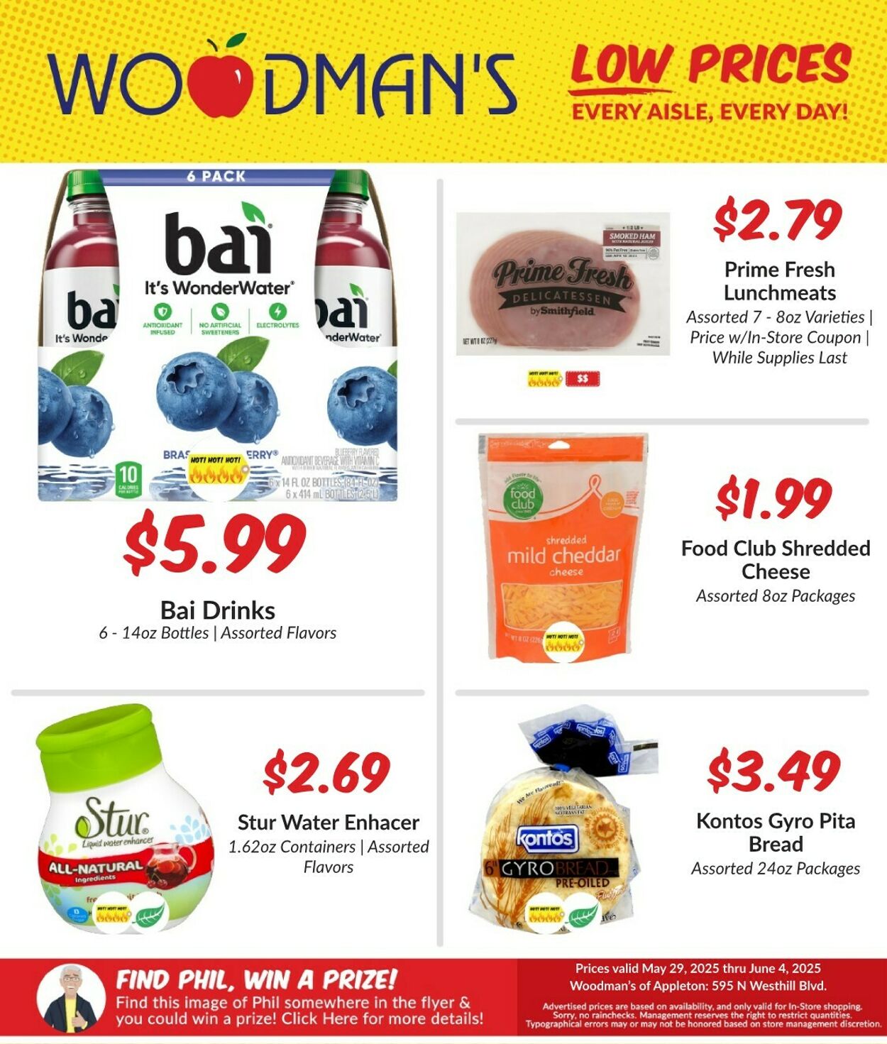 Weekly ad Woodman's Market 05/29/2025 - 06/04/2025