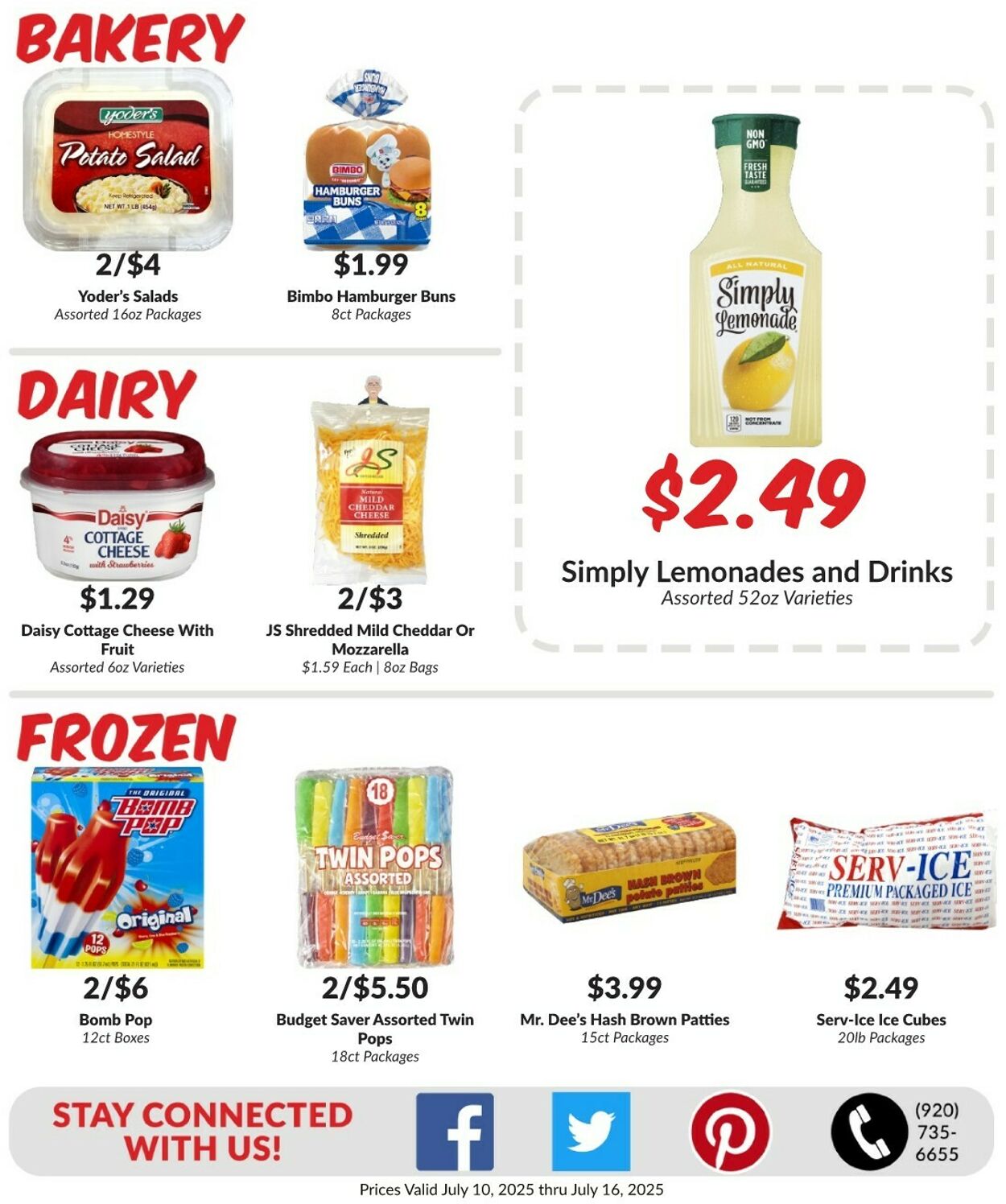 Weekly ad Woodman's Market 07/10/2025 - 07/16/2025