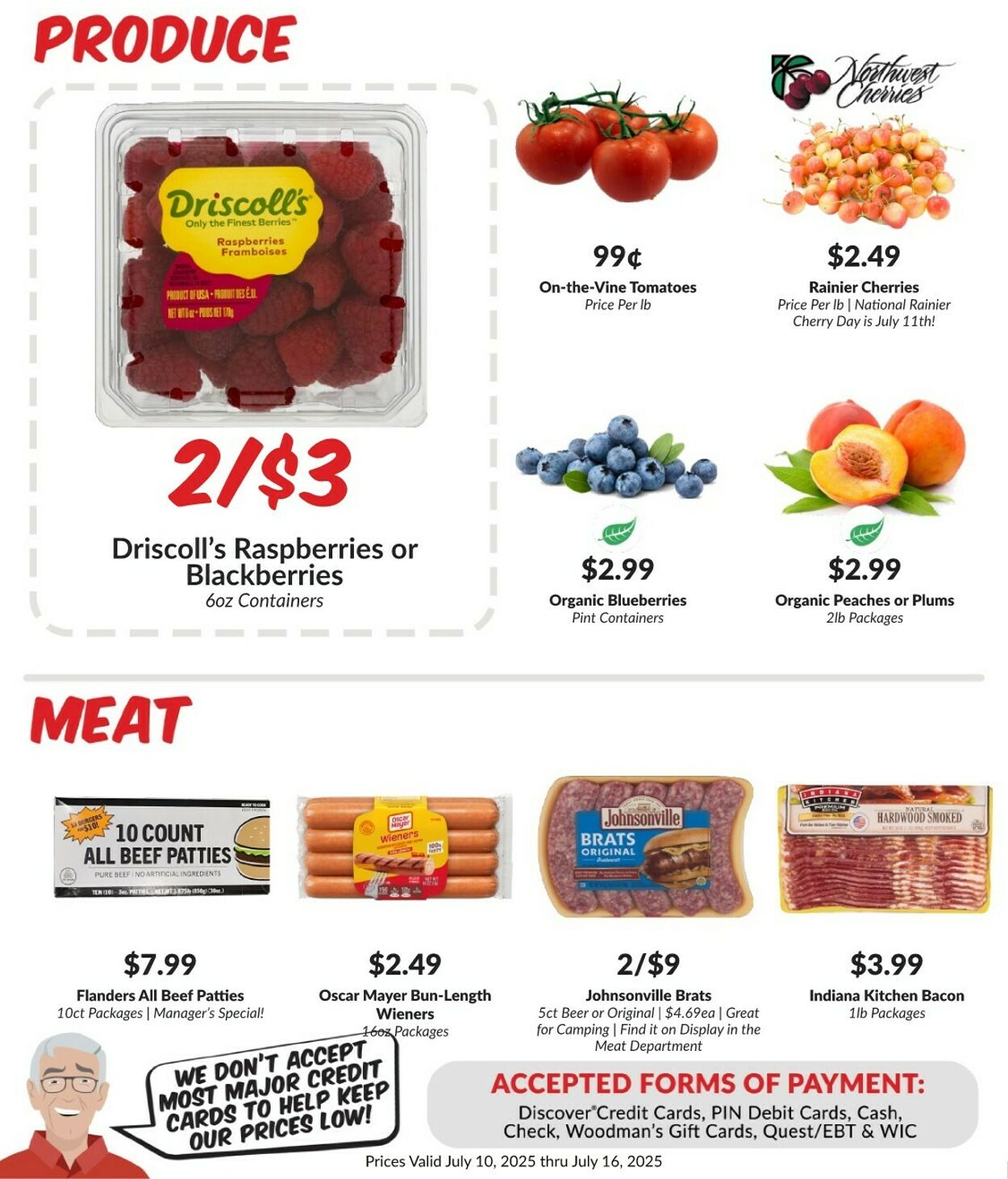 Weekly ad Woodman's Market 07/10/2025 - 07/16/2025
