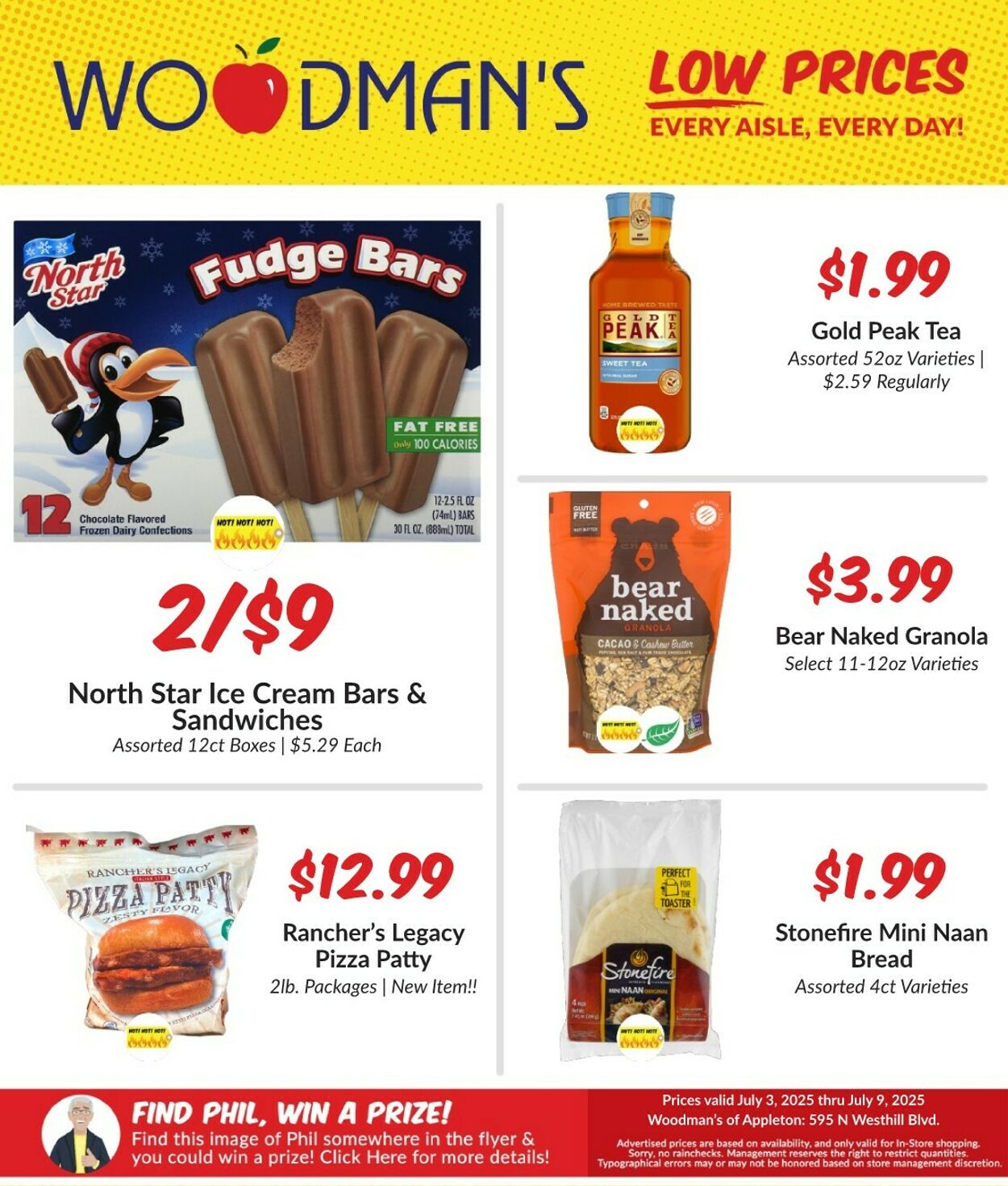 Weekly ad Woodman's Market 07/03/2025 - 07/09/2025