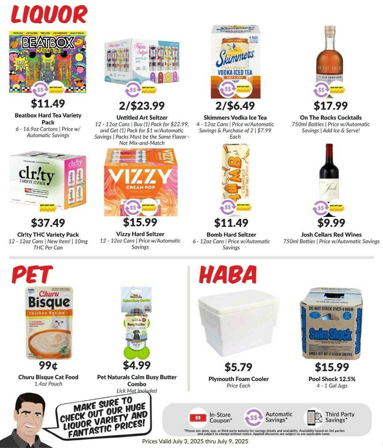 Weekly ad Woodman's Market 07/03/2025 - 07/09/2025