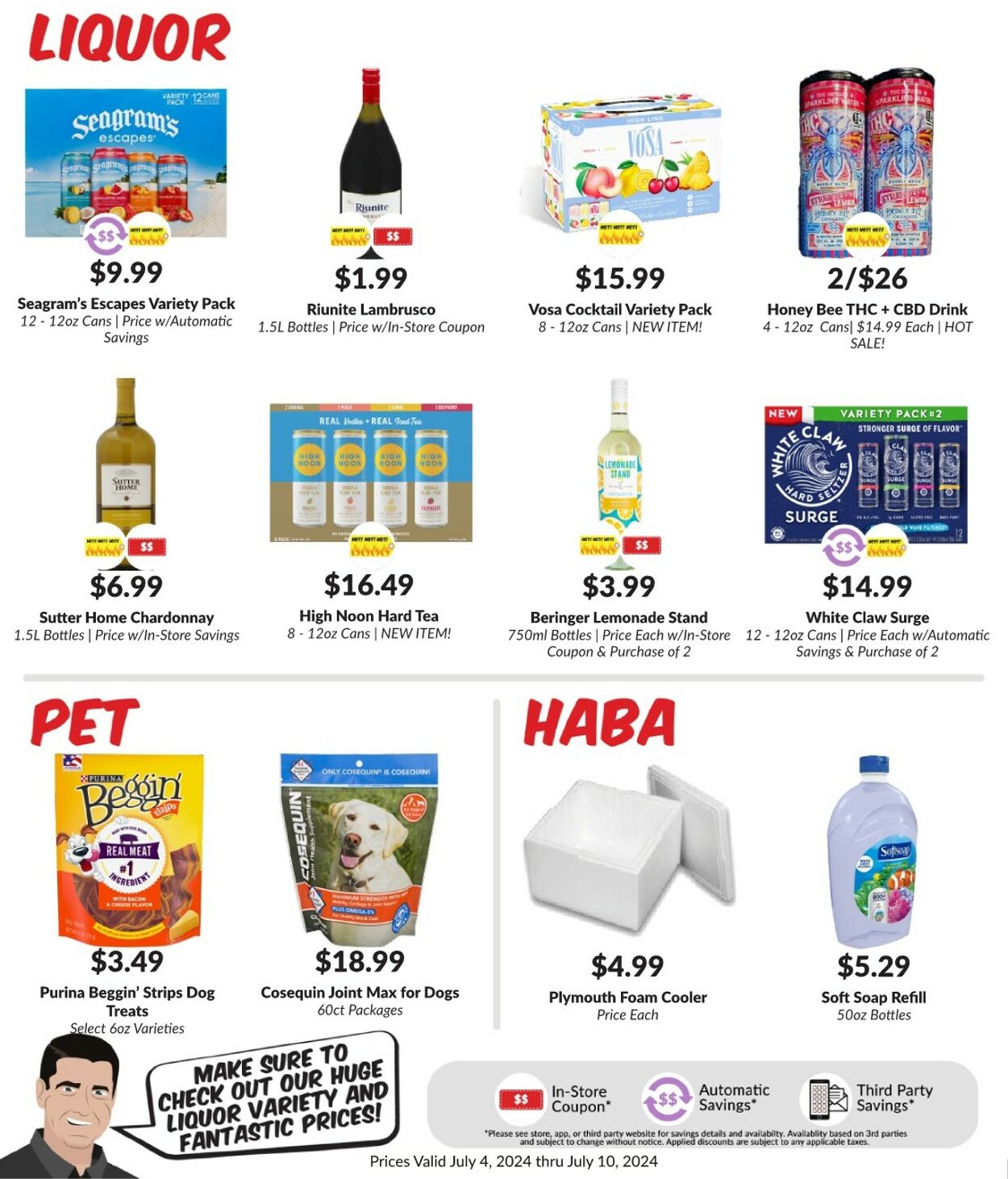 Weekly ad Woodman's Market 07/04/2024 - 07/10/2024