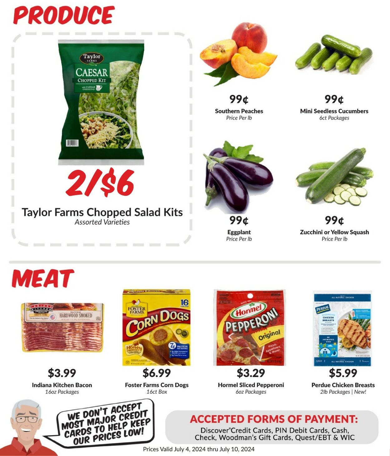 Weekly ad Woodman's Market 07/04/2024 - 07/10/2024