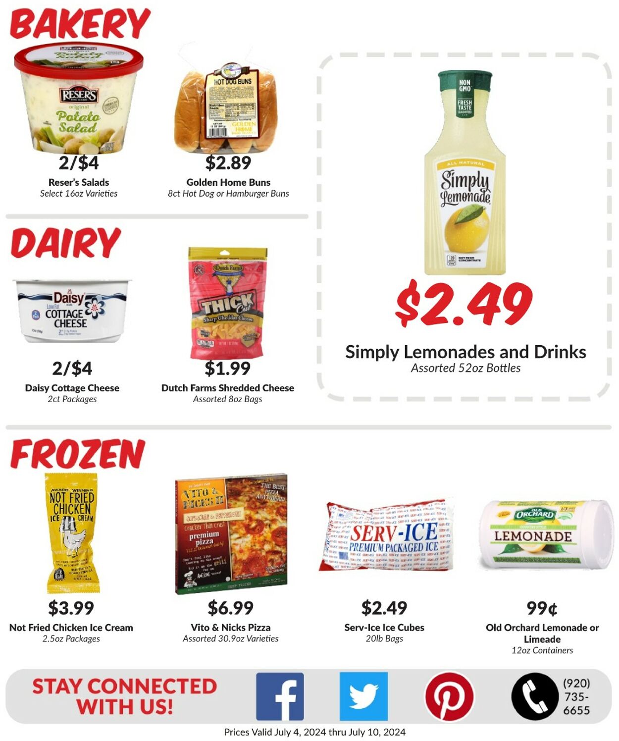 Weekly ad Woodman's Market 07/04/2024 - 07/10/2024