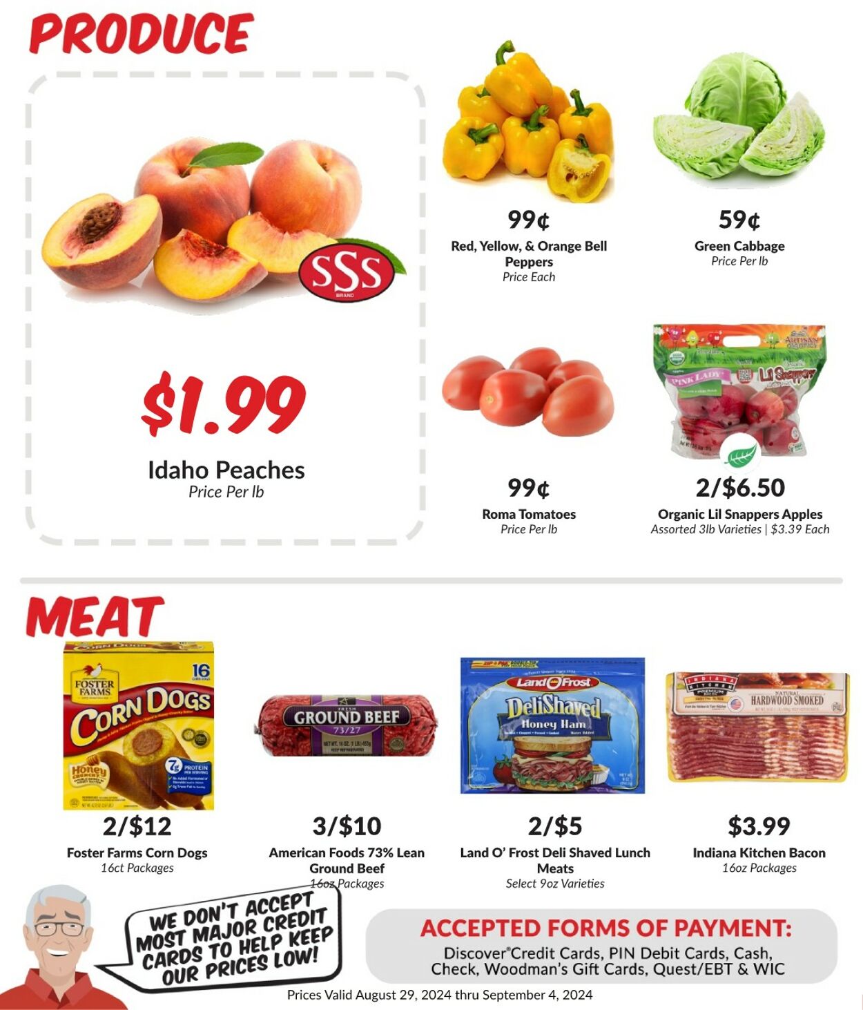 Weekly ad Woodman's Market 08/29/2024 - 09/04/2024